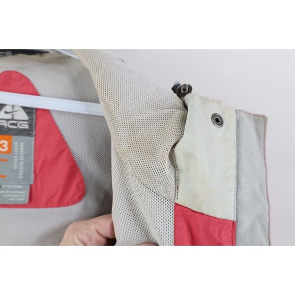 Vintage Nike ACG Womens Large Travis Scott Mini Swoosh Waterproof Rain Jacket - Picture 15 of 16
